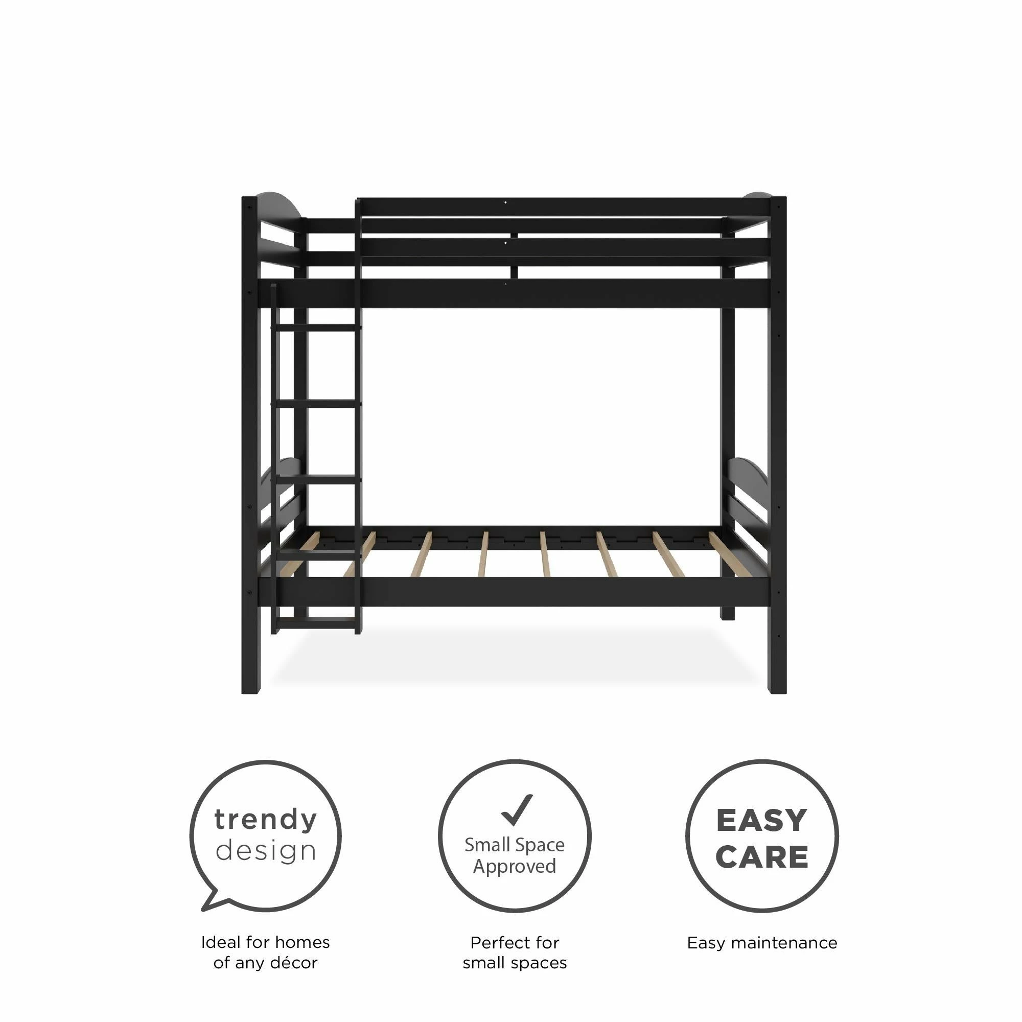 Cheapest 🤩 Avenue Greene Annie Triple Wood Bunk Bed Grey 🥰 - Image 12