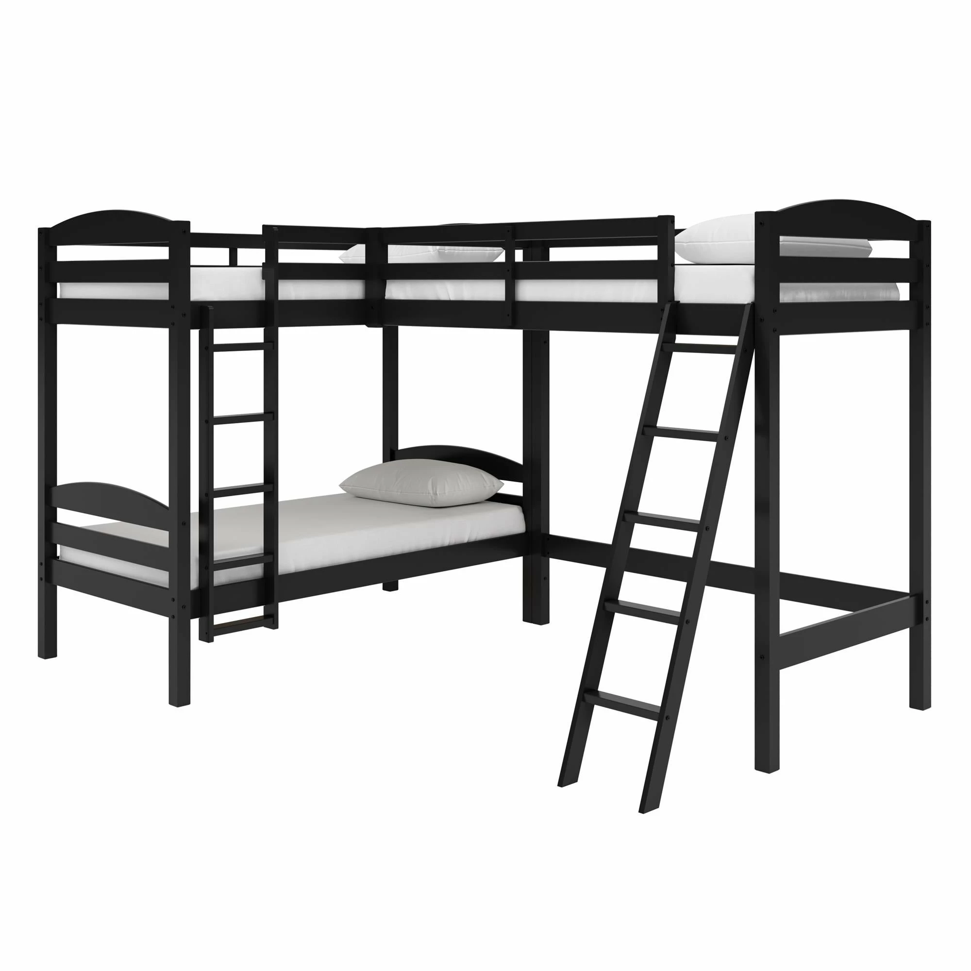 Cheapest 🤩 Avenue Greene Annie Triple Wood Bunk Bed Grey 🥰 - Image 8