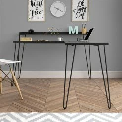 Buy π Avenue Greene Archwood L Desk With Riser Natural/white π― 19 Buy π Avenue Greene Archwood L Desk With Riser Natural/white π― -Avenue Greene Shop Avenue Greene Archwood L Desk with Riser 2