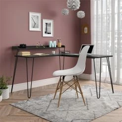 Buy π Avenue Greene Archwood L Desk With Riser Natural/white π― 22 Buy π Avenue Greene Archwood L Desk With Riser Natural/white π― -Avenue Greene Shop Avenue Greene Archwood L Desk with Riser 5