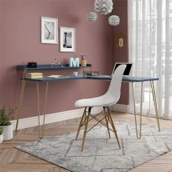 Buy π Avenue Greene Archwood L Desk With Riser Natural/white π― 23 Buy π Avenue Greene Archwood L Desk With Riser Natural/white π― -Avenue Greene Shop Avenue Greene Archwood L Desk with Riser 6