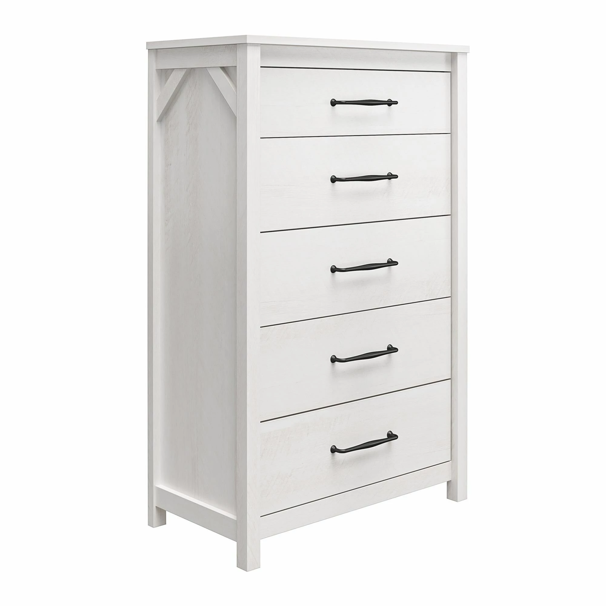 Flash Sale โค๏ธ Avenue Greene Augusta 5 Drawer Tall ๐ Dresser Natural ๐ - Image 15