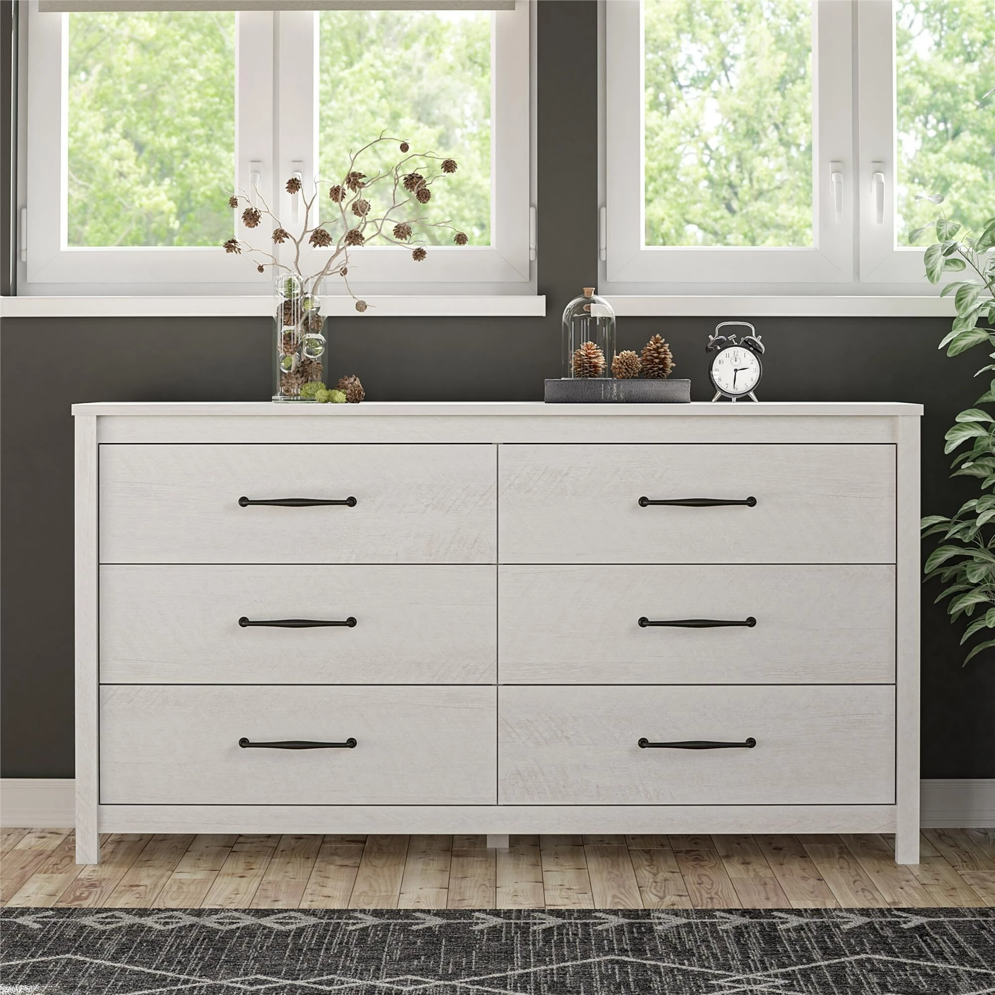 Cheapest β¨ Avenue Greene Augusta 6 Drawer Wide π Dresser Natural π€©