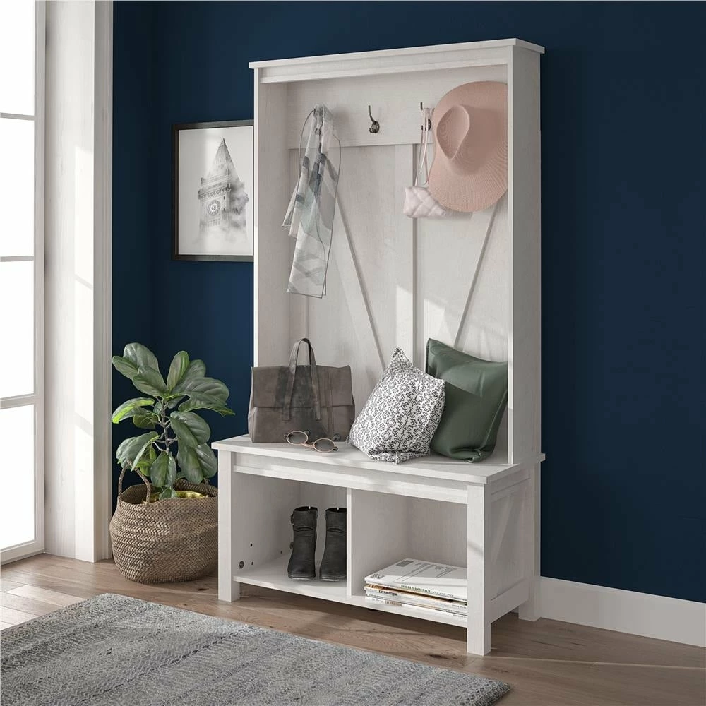 Best Sale π Avenue Greene Becken Ridge Entryway Hall Tree Bench π - Image 2