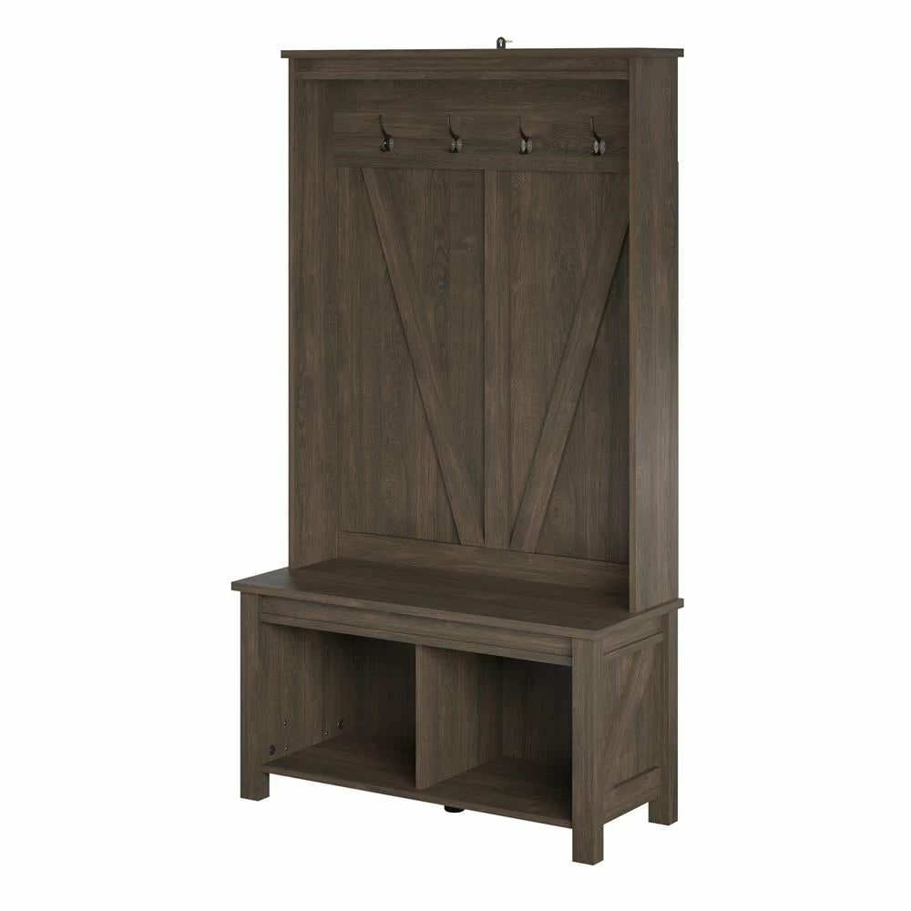 Best Sale π Avenue Greene Becken Ridge Entryway Hall Tree Bench π - Image 9