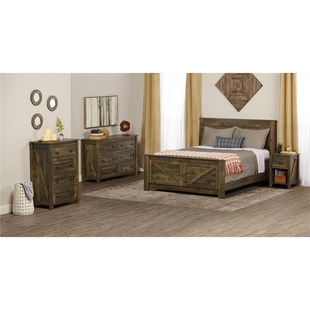 Discount π₯ Avenue Greene Brecken Ridge Rustic 4-drawer π Dresser π 9 Discount π₯ Avenue Greene Brecken Ridge Rustic 4-drawer π Dresser π - Image 7