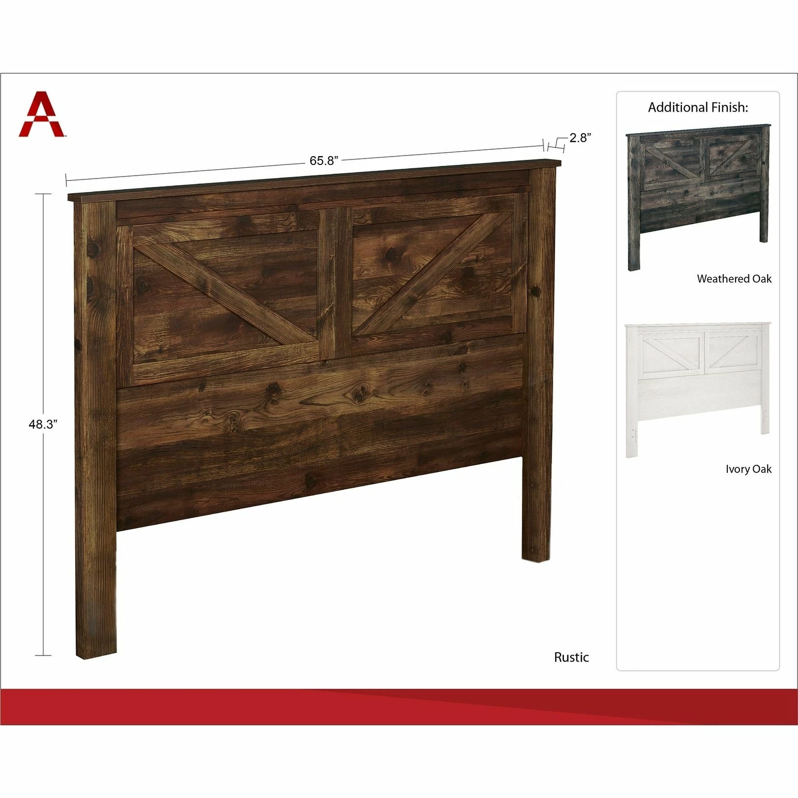 Top 10 β¨ Avenue Greene Brecken Ridge Rustic Queen Headboard π₯ - Image 7