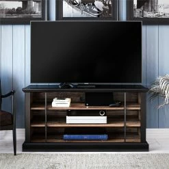 Best reviews of 🌟 Avenue Greene Calavar Rustic TV Stand For TVs Up To 50 Inches 🔔