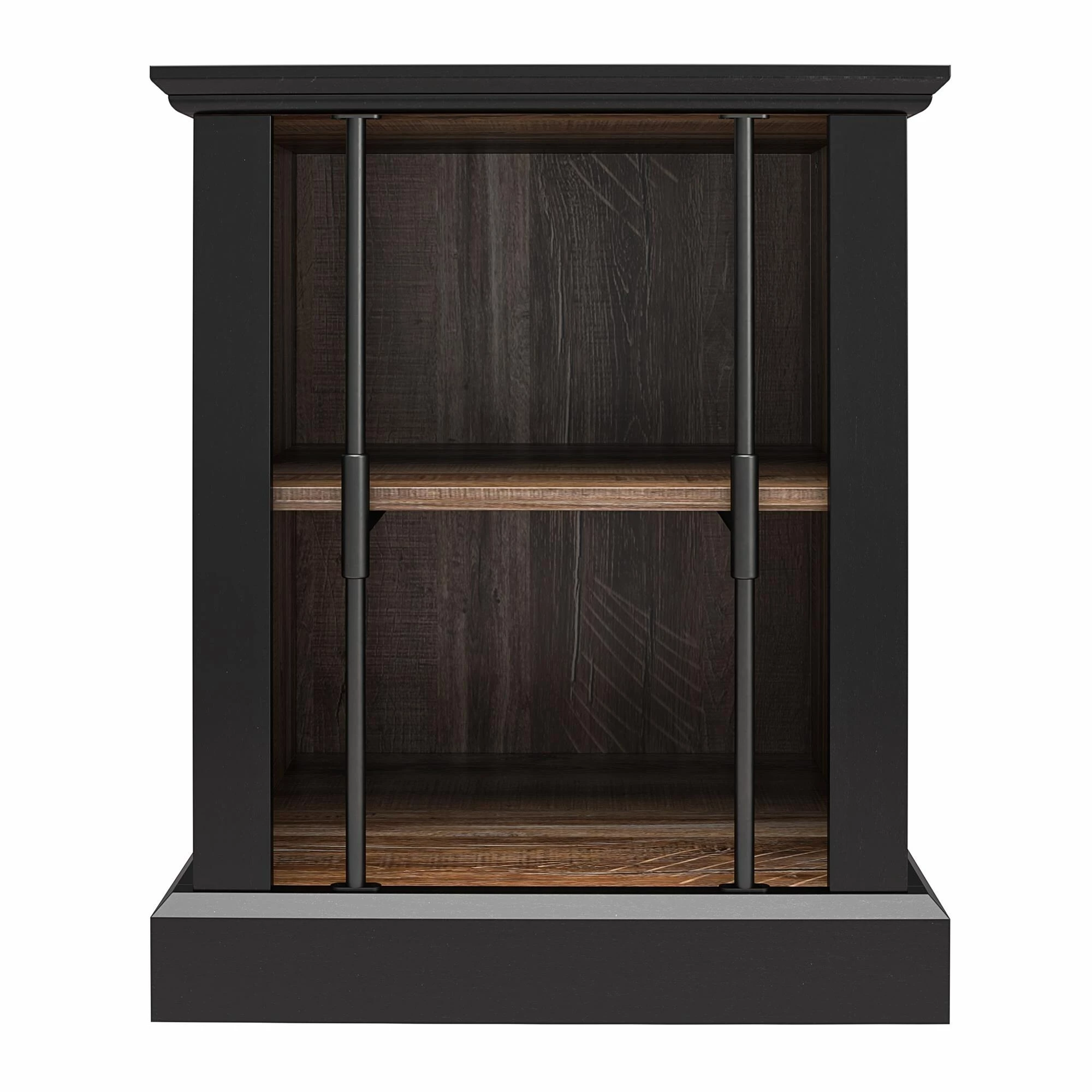 Budget ❤️ Avenue Greene Calavar Two-Toned Rustic End Table With 2 Open Shelves ⌛ - Image 8