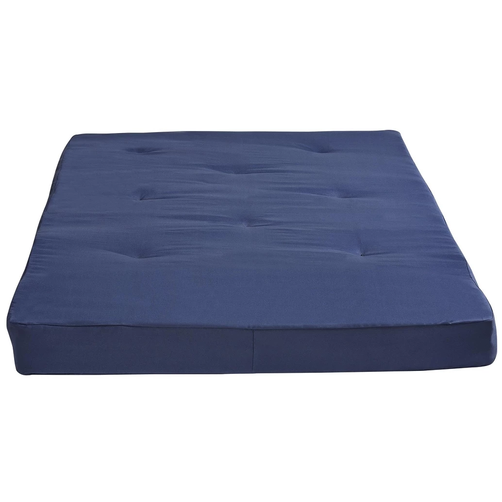Brand new ⌛ Avenue Greene Carlisle 8 Inch Full Size Poly Filled Futon Mattress Blue ✨ - Image 5