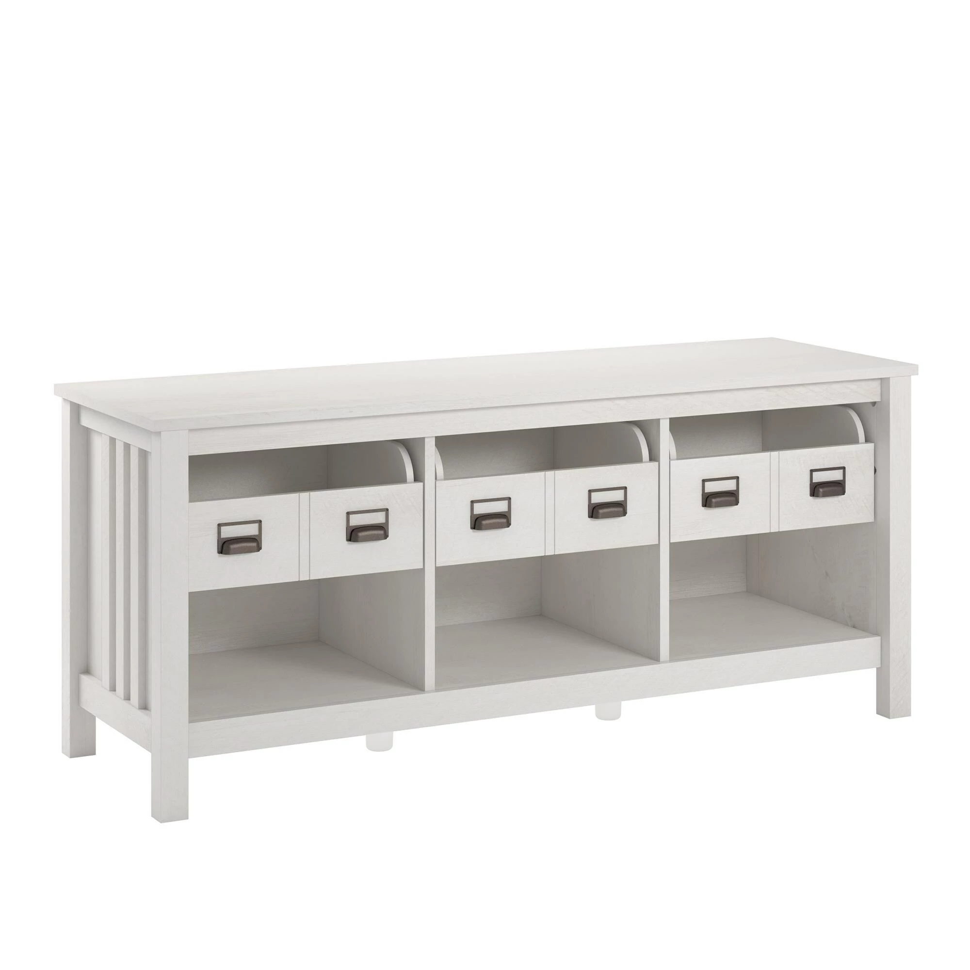 Hot Sale π Avenue Greene Chermoore TV Stand For TVs Up To 64 Inch Off-white π― 4 Hot Sale π Avenue Greene Chermoore TV Stand For TVs Up To 64 Inch Off-white π― - Image 2
