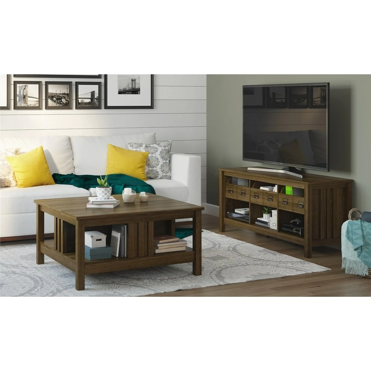 Hot Sale π Avenue Greene Chermoore TV Stand For TVs Up To 64 Inch Off-white π― 13 Hot Sale π Avenue Greene Chermoore TV Stand For TVs Up To 64 Inch Off-white π― - Image 11