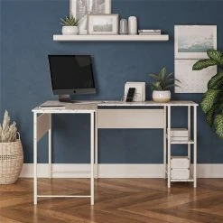 Best reviews of π Avenue Greene Cyrus L Desk Faux White Terrazzo/white π 26 Best reviews of π Avenue Greene Cyrus L Desk Faux White Terrazzo/white π -Avenue Greene Shop Avenue Greene Cyrus L Desk 9