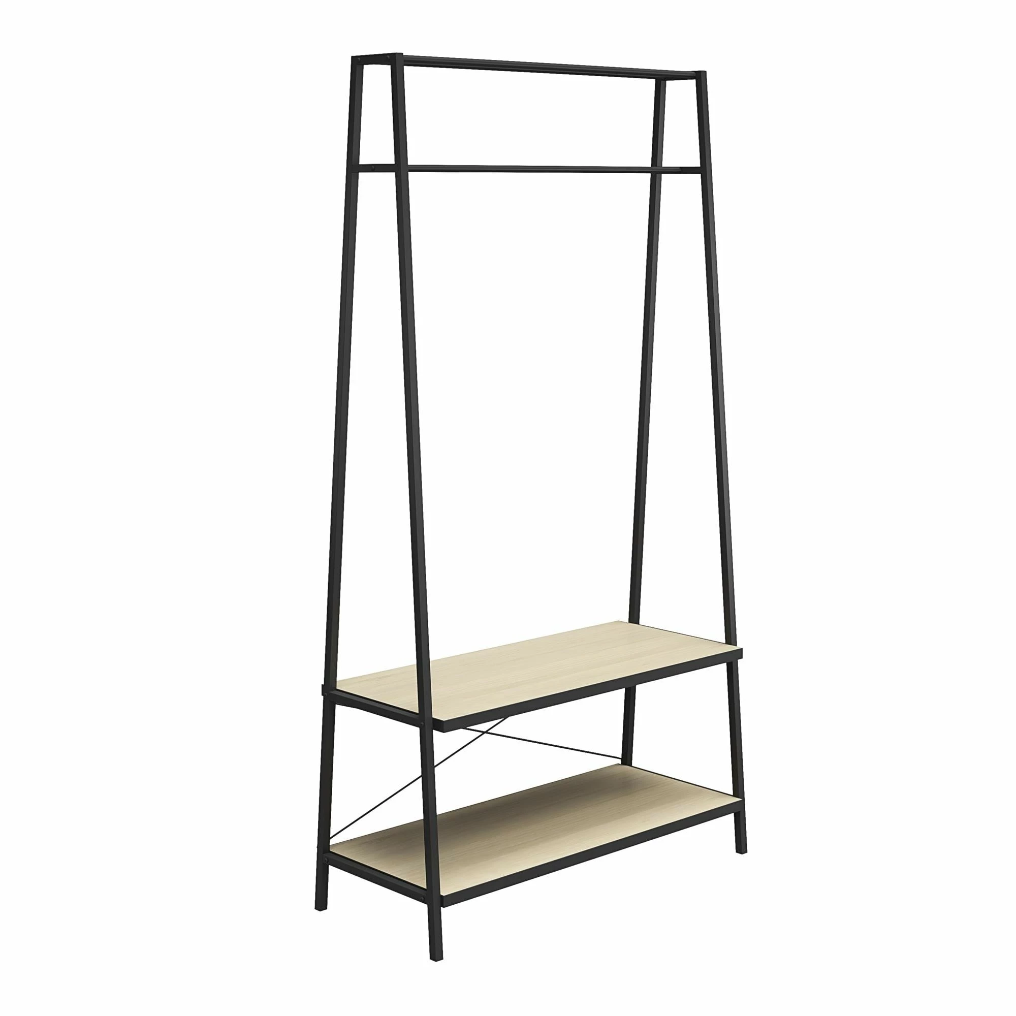 Wholesale ๐งจ Avenue Greene Danube Closet Storage Rack Pale Oak ๐ - Image 11