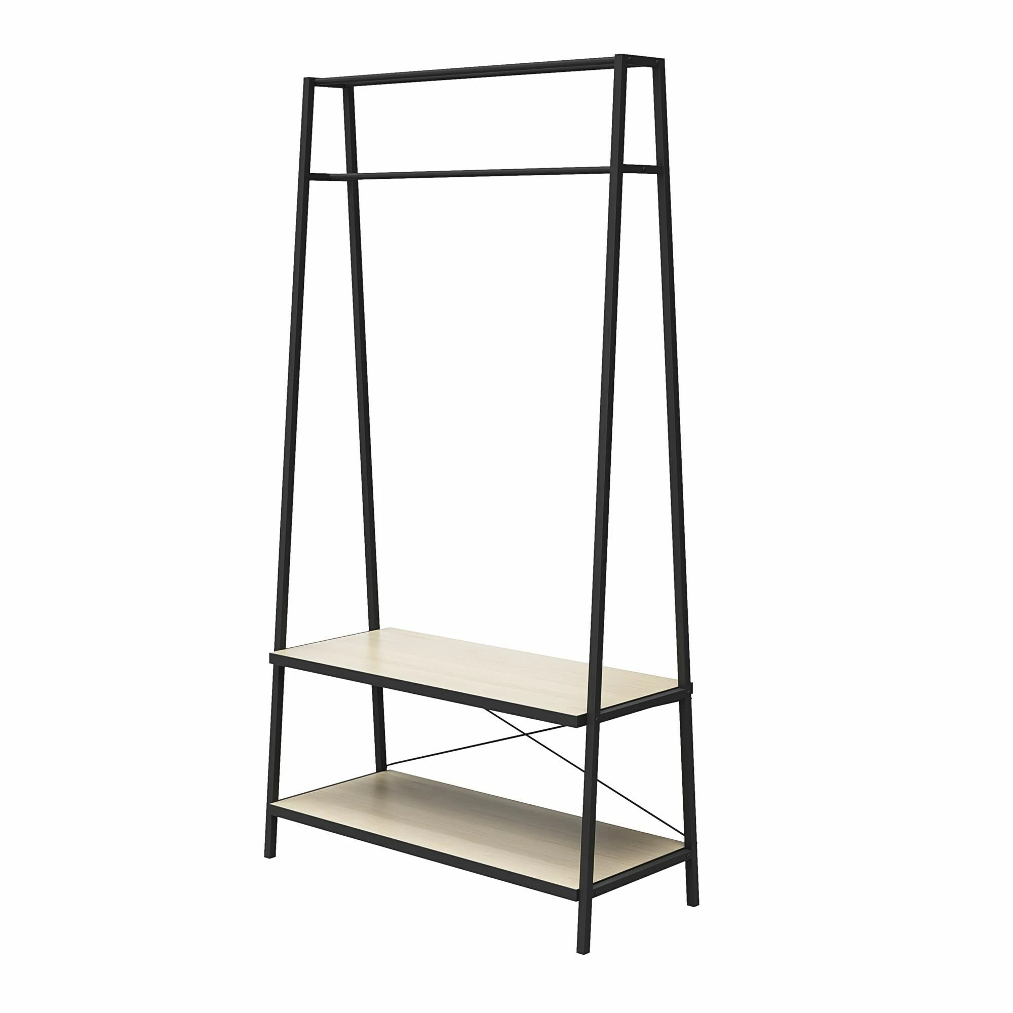 Wholesale ๐งจ Avenue Greene Danube Closet Storage Rack Pale Oak ๐ - Image 14
