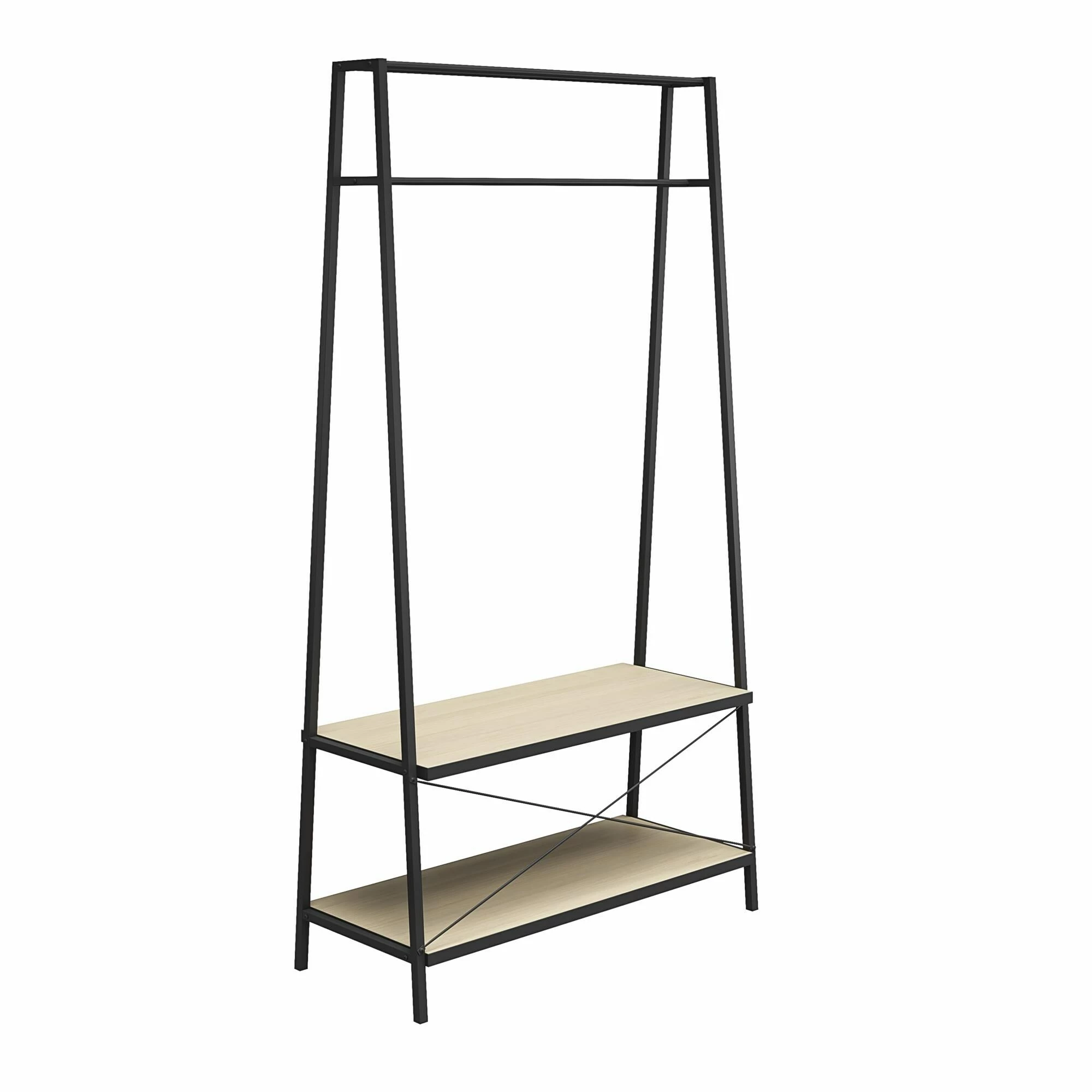 Wholesale ๐งจ Avenue Greene Danube Closet Storage Rack Pale Oak ๐ - Image 15