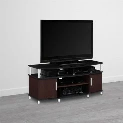 Buy ✔️ Avenue Greene Ford Cherry/ Black 50-inch TV Stand 💯