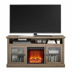 Wholesale 🥰 Avenue Greene Garnett Fireplace TV Stand For TVs Up To 65 Inches - N/A Natural ⭐ -Avenue Greene Shop Avenue Greene Garnett Fireplace TV Stand for TVs up to 65 inches 06617be3 ada1 46df 929e 58c256385585