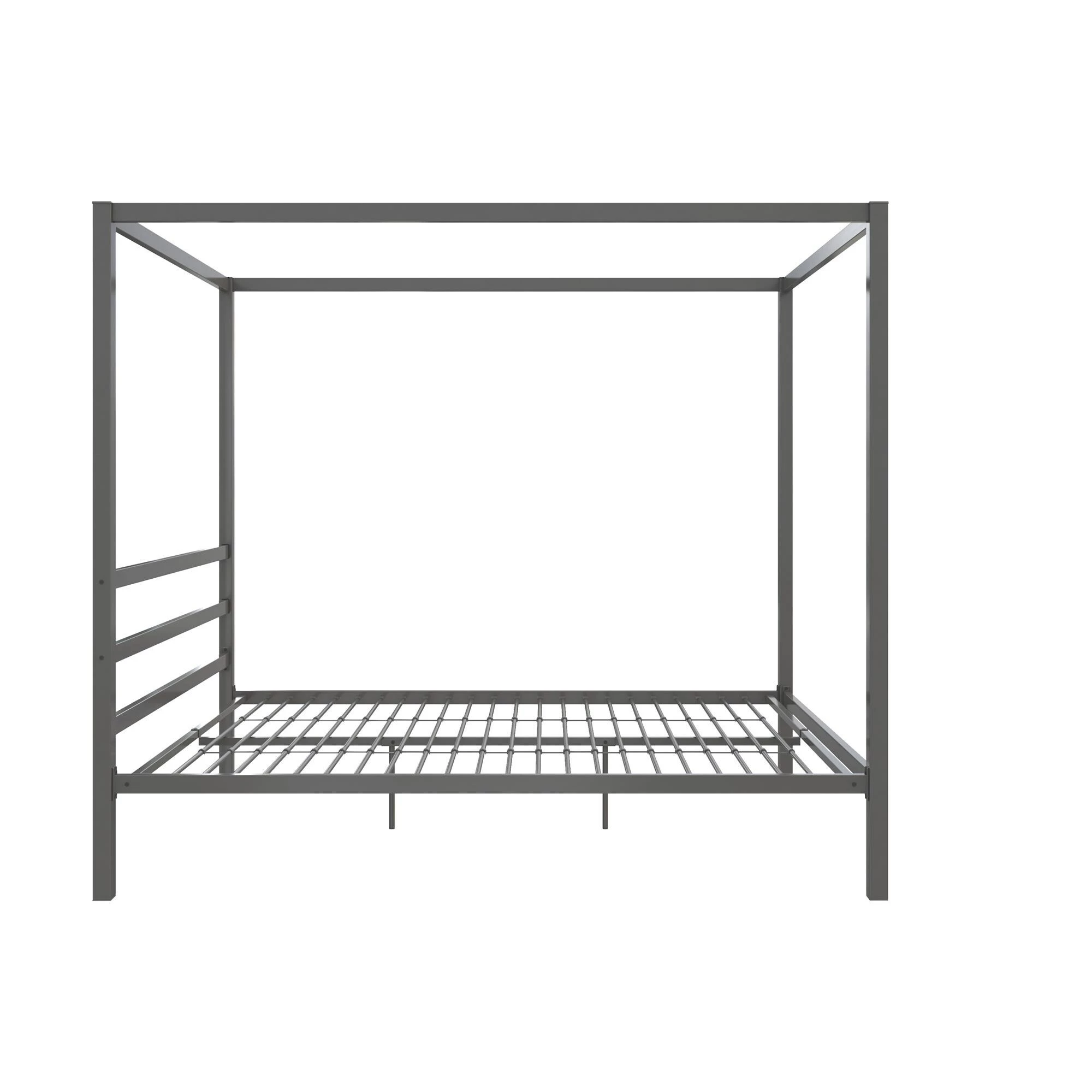 Flash Sale π€© Avenue Greene Gia Grey Metal Canopy Bed π - Image 10