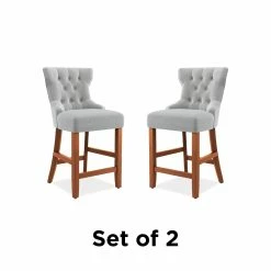 Hot Sale 💯 Avenue Greene Janna Counter Stool (Set Of 2) Navy 🥰 -Avenue Greene Shop Avenue Greene Janna Counter Stool 28Set of 229 11
