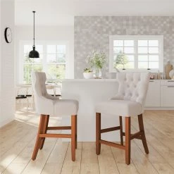 Hot Sale 💯 Avenue Greene Janna Counter Stool (Set Of 2) Navy 🥰 -Avenue Greene Shop Avenue Greene Janna Counter Stool 28Set of 229 7