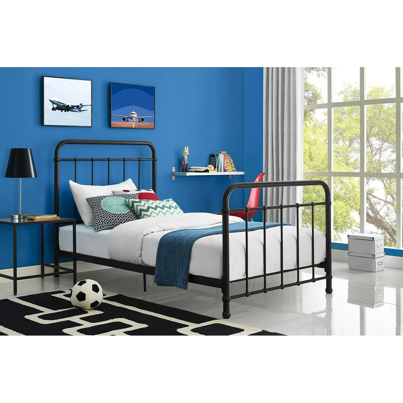 Coupon π Avenue Greene Kate Metal Bed White π― - Image 2