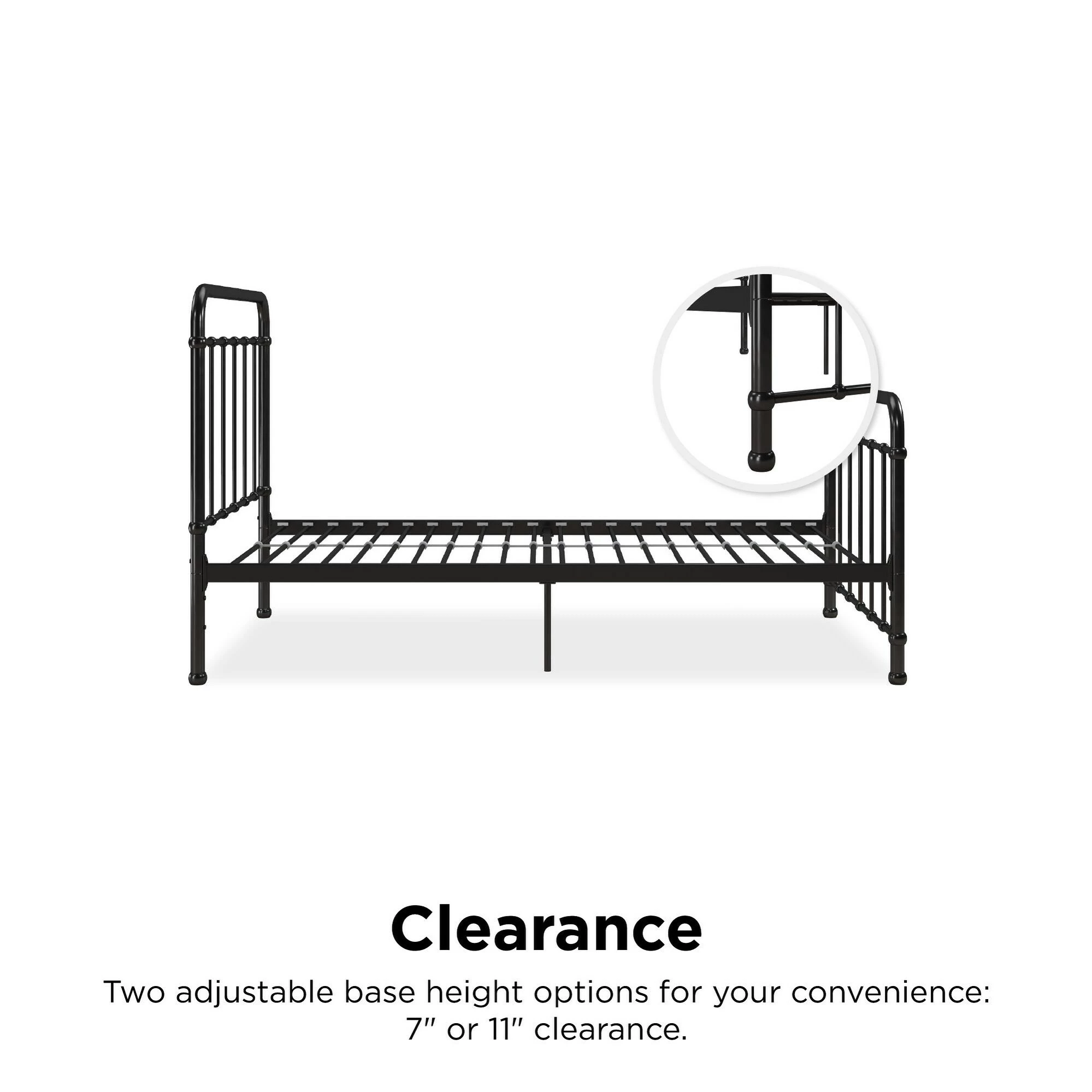 Coupon π Avenue Greene Kate Metal Bed White π― - Image 8