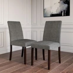 Top 10 🛒 Avenue Greene Kenna Linen Upholstered Parsons Chairs- Set Of 2 🎉