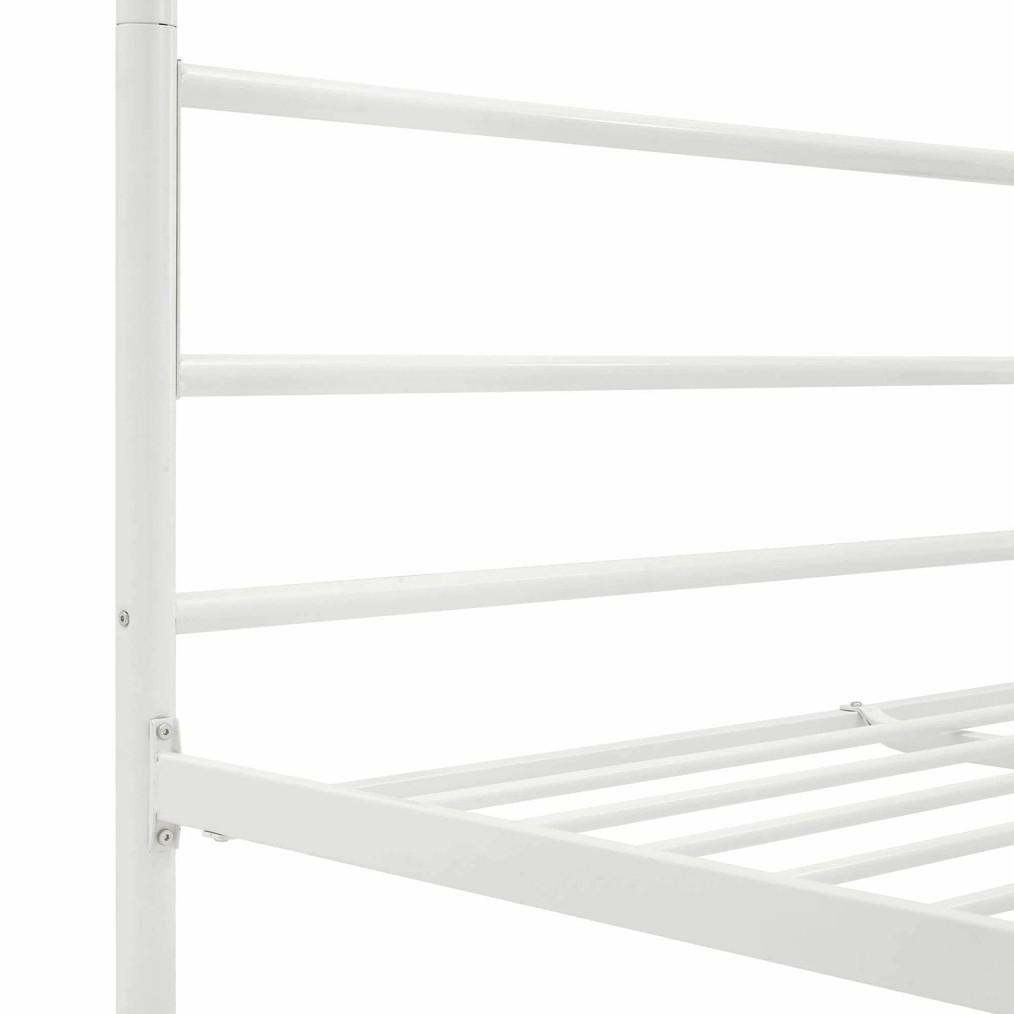 Outlet π Avenue Greene Knox Four Post Metal Canopy Bed Gold π - Image 15