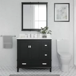 Cheap 👏 Avenue Greene Konnor Bathroom 3 Door Mirrored Medicine Cabinet Grey 🔔