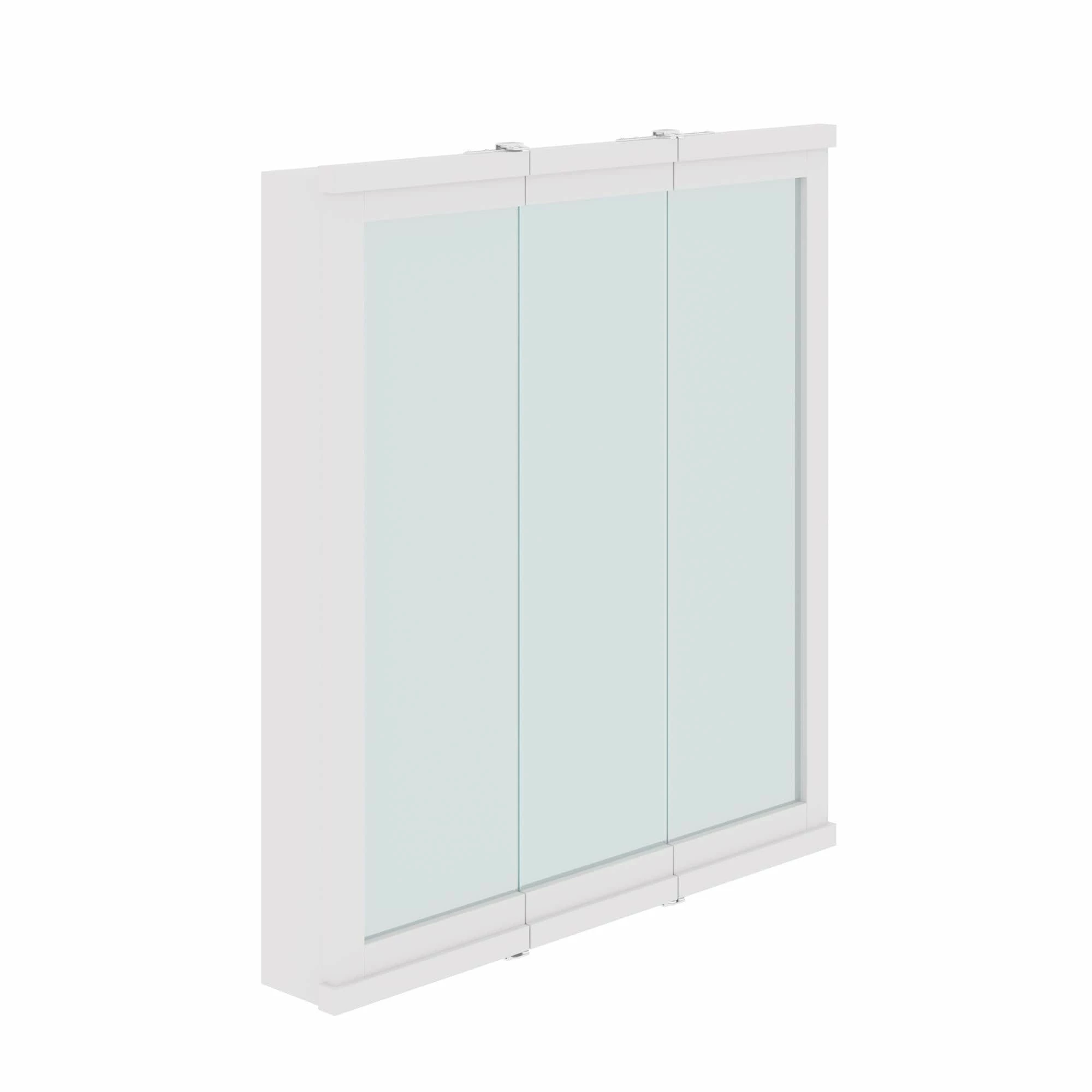 Cheap π Avenue Greene Konnor Bathroom 3 Door Mirrored Medicine Cabinet Grey π - Image 10