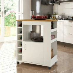 Brand new 😉 Avenue Greene Lakeview Kitchen Cart White ⌛