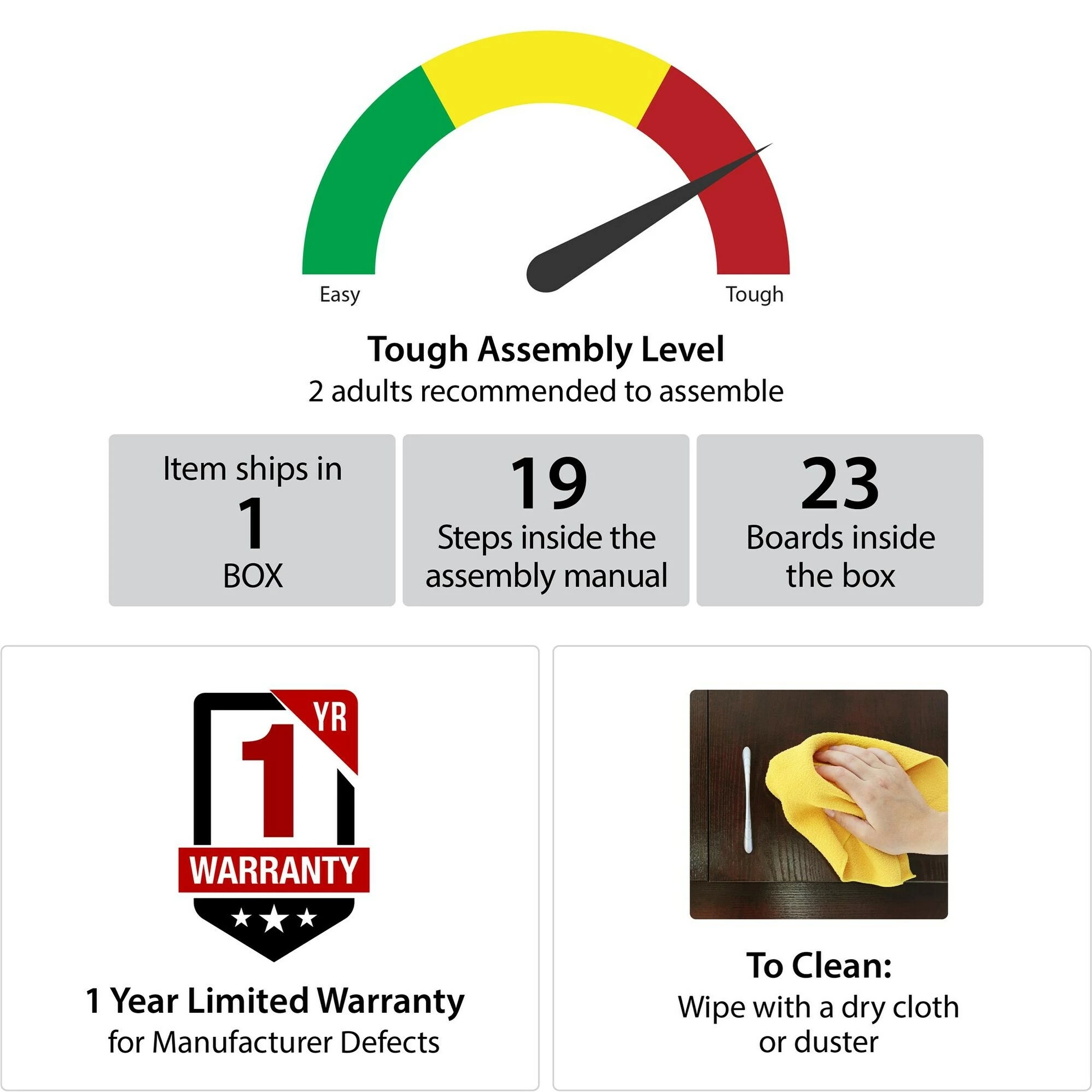 Brand new 😉 Avenue Greene Lakeview Kitchen Cart White ⌛ - Image 7