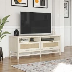 Best Pirce 💯 Avenue Greene Leeds TV Stand For TVs Up To 60 Inches 🧨