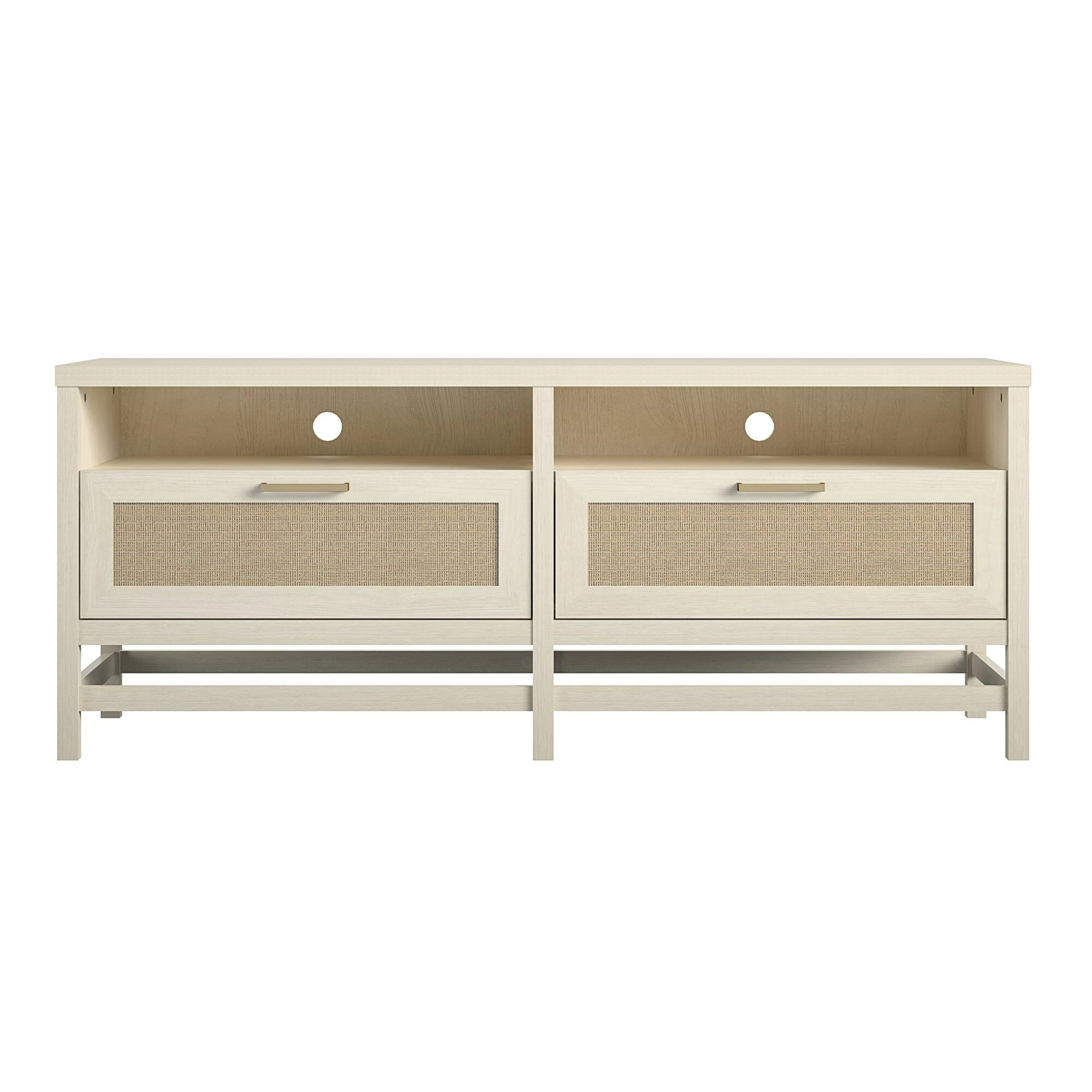 Best Pirce π― Avenue Greene Leeds TV Stand For TVs Up To 60 Inches 𧨠- Image 9