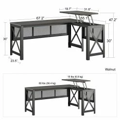 Brand new π Avenue Greene Leighton L Desk With Lift Top π 19 Brand new π Avenue Greene Leighton L Desk With Lift Top π -Avenue Greene Shop Avenue Greene Leighton L Desk with Lift Top 5