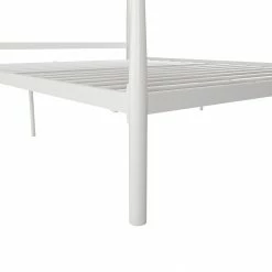 Brand new 💯 Avenue Greene Liane Industrial Minimalist Metal Platform Bed Black 🎁 -Avenue Greene Shop Avenue Greene Liane Metal Bed 12