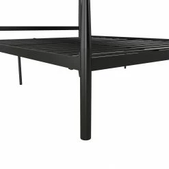 Brand new 💯 Avenue Greene Liane Industrial Minimalist Metal Platform Bed Black 🎁 -Avenue Greene Shop Avenue Greene Liane Metal Bed 13