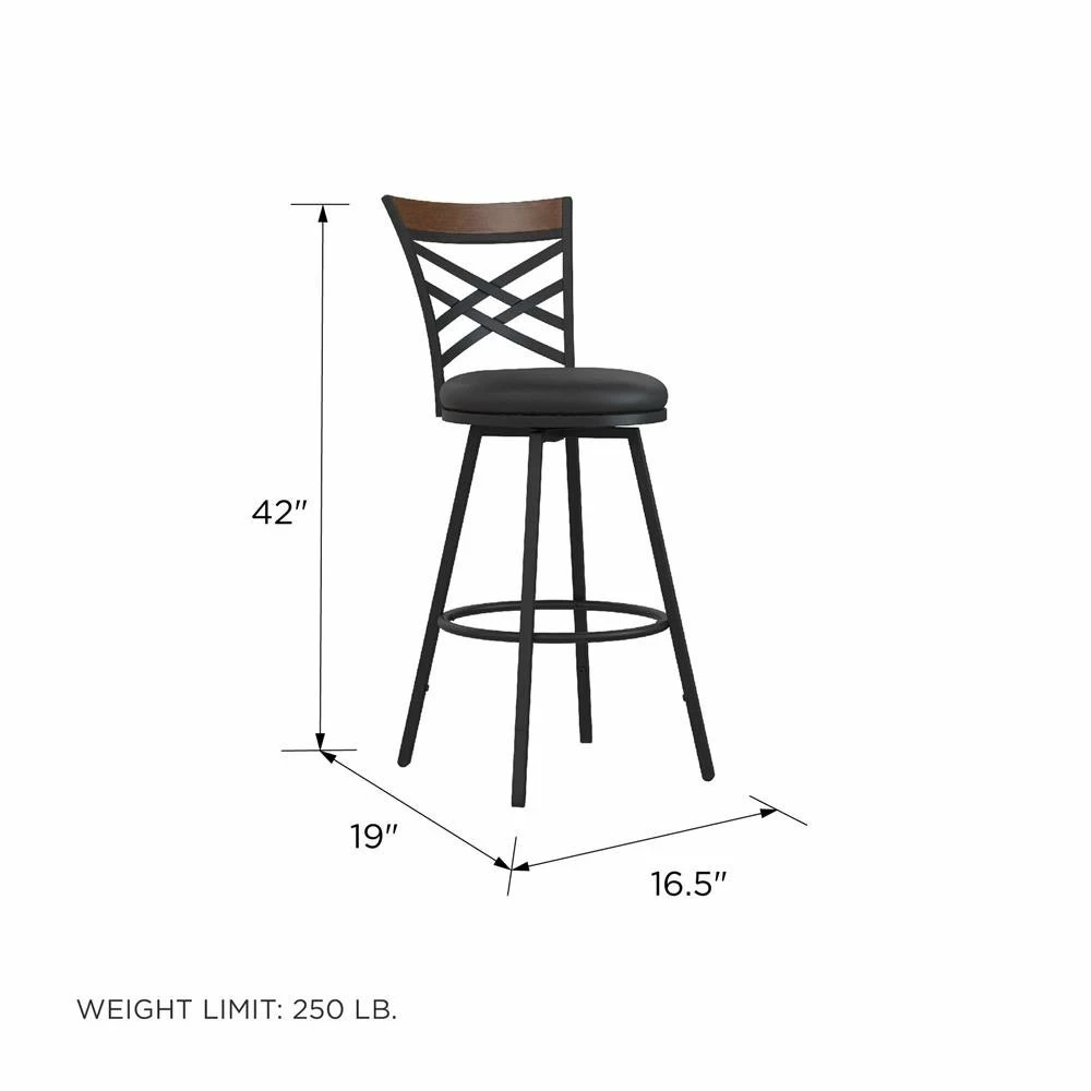 Cheap π Avenue Greene Livie Upholstered Swivel Bar Stool (Set Of 3) - N/A β¨ 11 Cheap π Avenue Greene Livie Upholstered Swivel Bar Stool (Set Of 3) - N/A β¨ - Image 9