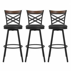 Cheap π Avenue Greene Livie Upholstered Swivel Bar Stool (Set Of 3) - N/A β¨ 23 Cheap π Avenue Greene Livie Upholstered Swivel Bar Stool (Set Of 3) - N/A β¨ -Avenue Greene Shop Avenue Greene Livie Upholstered Swivel Bar Stool 28Set of 329 5