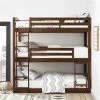 Outlet ⌛ Avenue Greene Nola Mocha Triple Floor Bunk Bed 😉