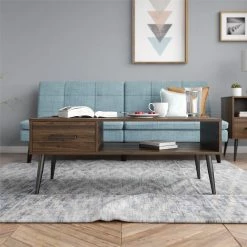Buy ✔️ Avenue Greene Phillips Coffee Table Black Oak 🛒 -Avenue Greene Shop Avenue Greene Phillips Coffee Table 2