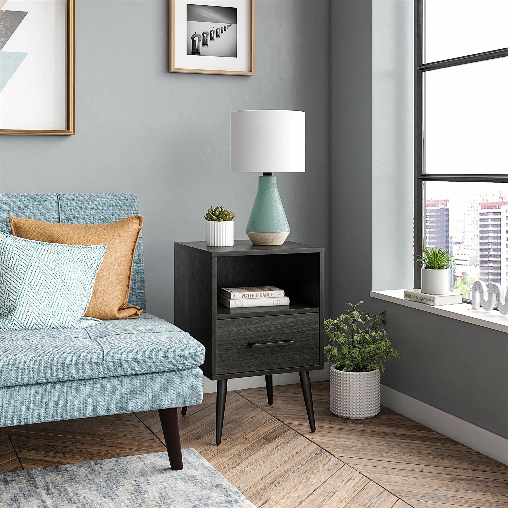 Budget 𧨠Avenue Greene Phillips End Table Walnut π 4 Budget 𧨠Avenue Greene Phillips End Table Walnut π - Image 2