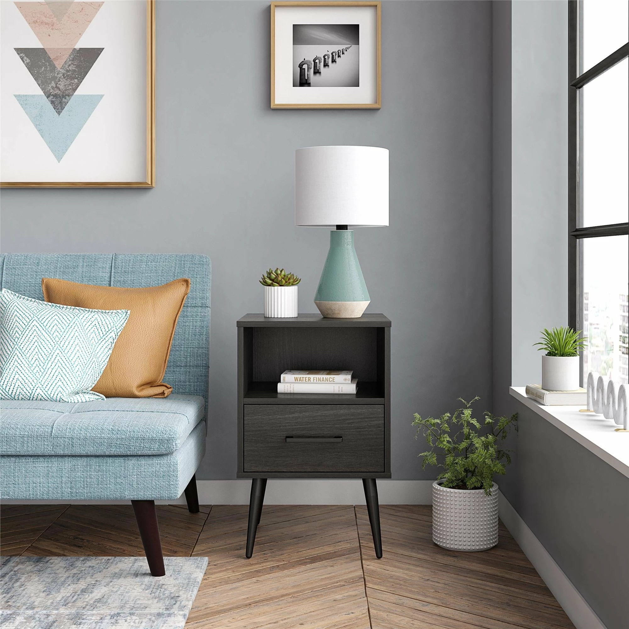 Budget 𧨠Avenue Greene Phillips End Table Walnut π 6 Budget 𧨠Avenue Greene Phillips End Table Walnut π - Image 4