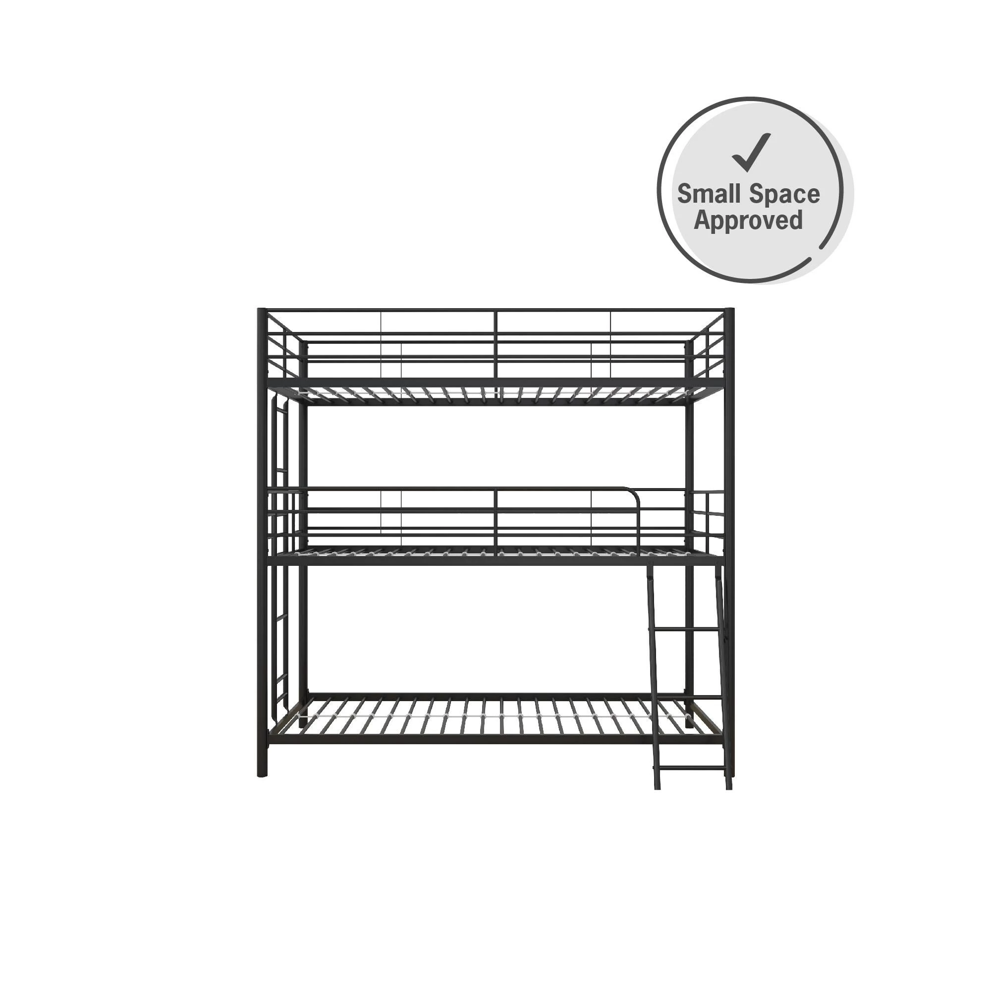 Cheap π Avenue Greene Quinton Metal Triple Bunk Bed Silver π₯ - Image 7