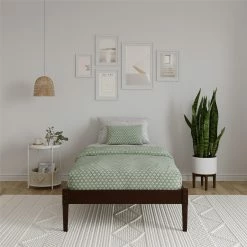 Promo ✔️ Avenue Greene River Wood Platform Bed Natural 🔥 -Avenue Greene Shop Avenue Greene River Wood Platform Bed 2