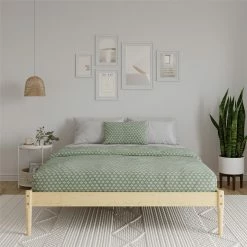 Promo ✔️ Avenue Greene River Wood Platform Bed Natural 🔥 -Avenue Greene Shop Avenue Greene River Wood Platform Bed 7