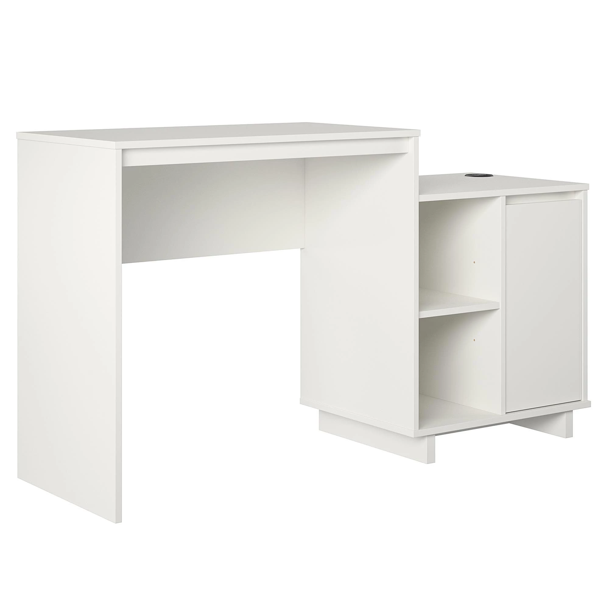 Brand new βοΈ Avenue Greene Riverton Computer Desk / Cabinet Combo With Wireless Charging Port White π 13 Brand new βοΈ Avenue Greene Riverton Computer Desk / Cabinet Combo With Wireless Charging Port White π - Image 11