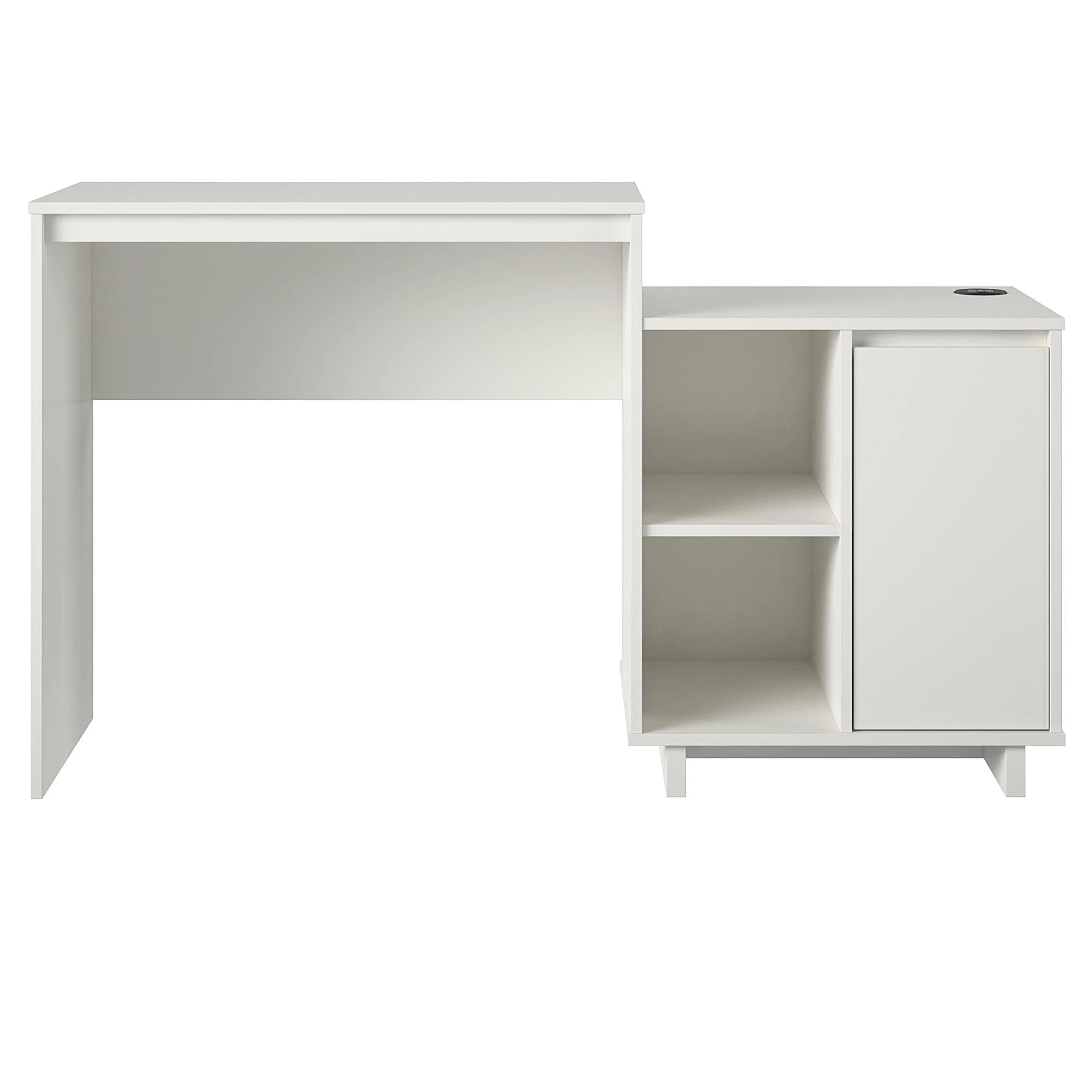 Brand new βοΈ Avenue Greene Riverton Computer Desk / Cabinet Combo With Wireless Charging Port White π 15 Brand new βοΈ Avenue Greene Riverton Computer Desk / Cabinet Combo With Wireless Charging Port White π - Image 13