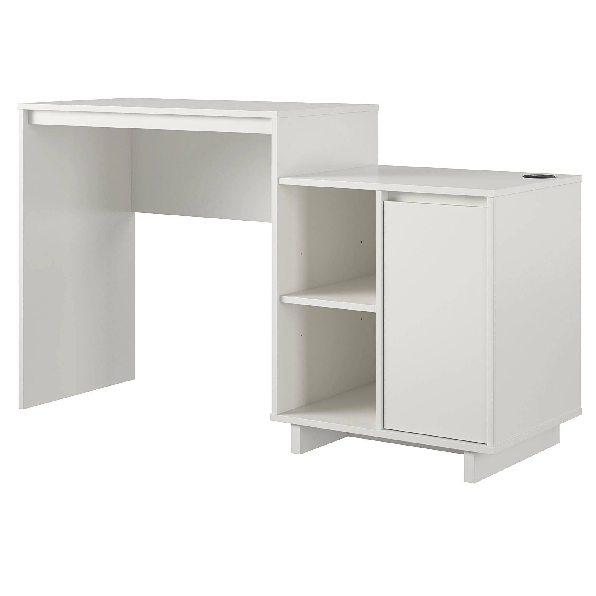 Brand new βοΈ Avenue Greene Riverton Computer Desk / Cabinet Combo With Wireless Charging Port White π 16 Brand new βοΈ Avenue Greene Riverton Computer Desk / Cabinet Combo With Wireless Charging Port White π - Image 14